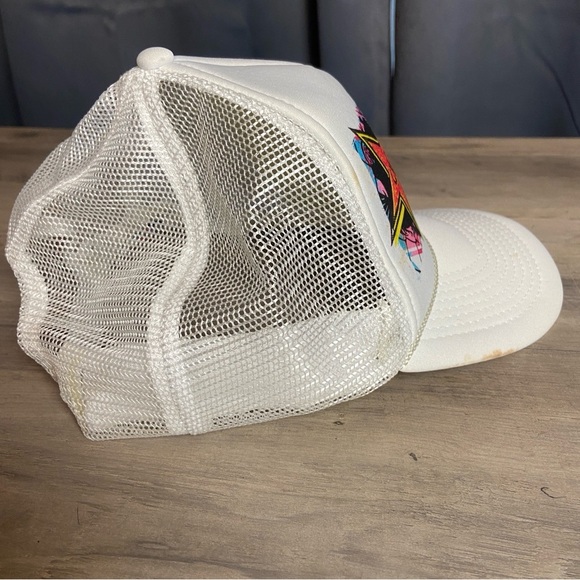 ROCKSTAR ENERGY DRINK PROMO SNAPBACK‎ TRUCKER HAT CAP WHITE - Picture 6 of 10